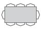 Bermex® Customizable TBERE-0270 Everest Desert Dining Table-3