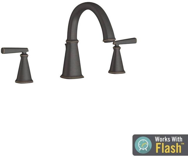 American Standard Edgemere® Legacy Bronze Deck Mounted Roman Tub Filler-1