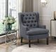 Homelegance® Quent Charcoal Accent Chair-1