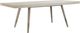 Magnussen Home® Lenox Acadia White/Bronze Glass/Warm Silver Rectangular Dining Table-2