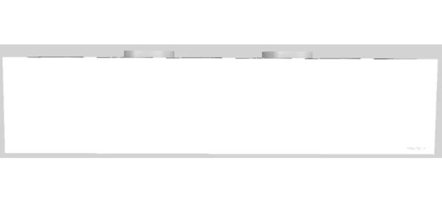 Vent-A-Hood® 54" White Wall Mounted Range Hood-2