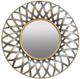 A & B Home Ives Antique Silver/Gold Mirror -0