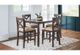 Jofran Inc. Walnut Creek 5-Piece Walnut Counter Height Dining Set-5