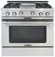 Capital Cooking™ Grand Chef 36" Stainless Steel Sealed Burner Pro Style Gas Range with Griddle-0
