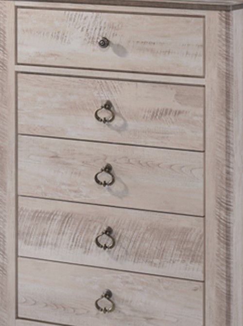 American Wholesale Furniture Jessup Rustic Two-Tone Chest-1