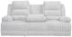Signature Design by Ashley® Rhines Falls Alloy Power Reclining Sofa with Drop Down Table-3