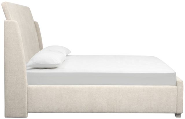 Magnussen Home® Lorelei Sandshell Upholstered King Sleigh Bed-2