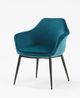 VIG Furniture Modrest Wilson Black/Teal Dining Chair-3