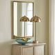Uttermost® Heisler Brass Accent Mirror-1