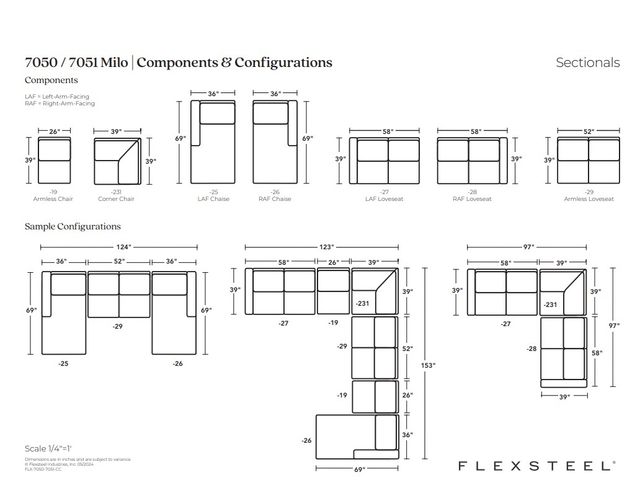 Flexsteel® Customizable Milo Sectional with Custom Layout Options-2