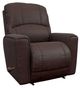 La-Z-Boy® Cassian Walnut Leather Manual Wall Recliner-0