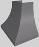 Vent-A-Hood® Designer Series 36" Gunsmoke Wall Mounted Range Hood-2