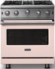 Viking® 5 Series 30" Blush Natural Pro Style Gas Range-3
