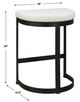 Uttermost® Ivanna White Counter Stool-2