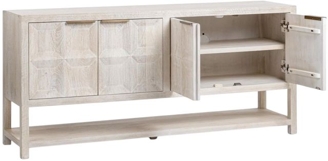 Classic Home Costa Cream 4-Door Cabinet-2