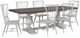 Liberty Furniture River Place 7-Piece Riverstone White/Tobacco Trestle Dining Set-0