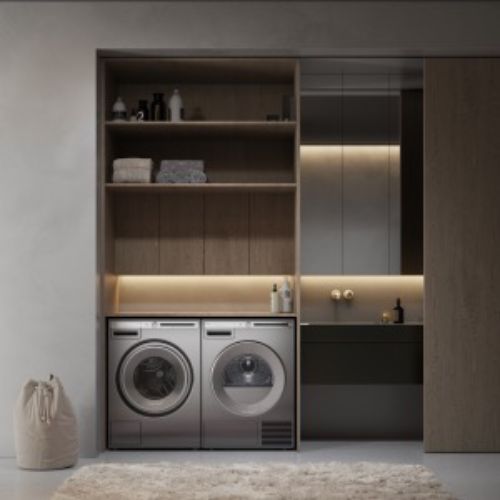 ASKO Logic 5.1 Cu. Ft. Titanium Front Load Electric Vented Dryer-7