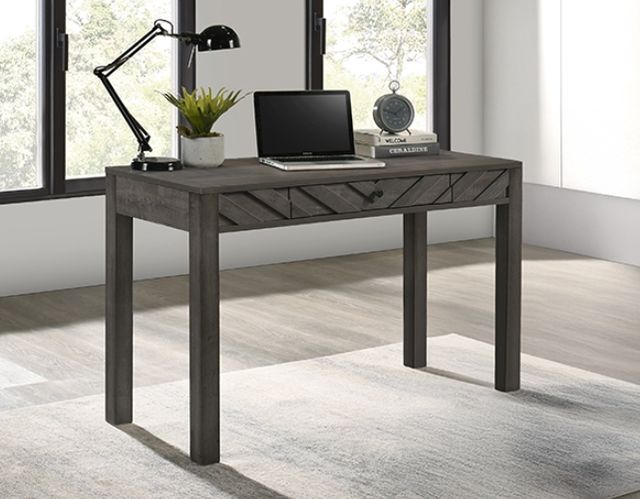 Crown Mark Valor Gray Writing Desk-1