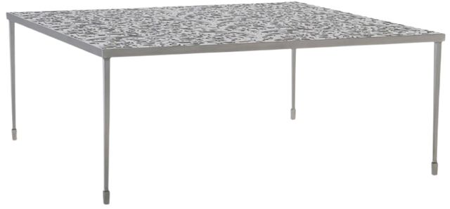 Bernhardt Cornelia Stainless Steel Cocktail Table-0