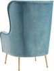 TOV Furniture Ethan Sea Blue Velvet Chair-1