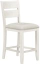Standard Furniture Kyle Light White 5-Piece Counter Height Dining Set-3
