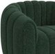 Elements International Flamingo Ching Hunter Green Swivel Accent Chair-1