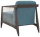 Caracole® Rope Me In Caracole Upholstery French Roast/Lagoon Chair-3