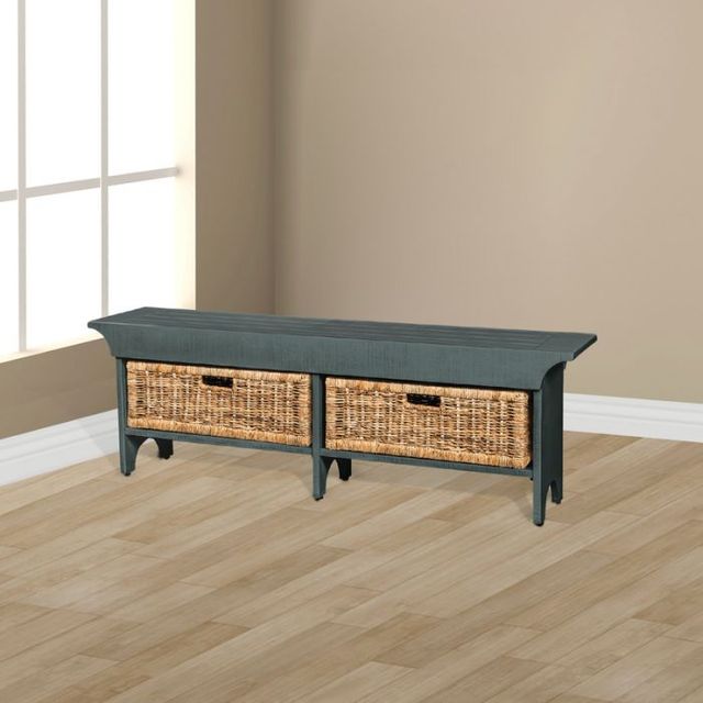 Sunny Designs™ Accents Little Boy Blue 55" Short Bench-3
