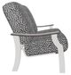 Telescope Casual St. Catherine Agra Classic/Warm Gray Aluminum/Fabric Outdoor MGP Cushion Loveseat with Boardwalk Rustic Arms-2