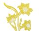 A & B Home Green Daffodil Accent-1