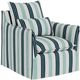 Universal Explore Home™ Customizable Coastal Living Outdoor Siesta Key Fabric Swivel Chair-0