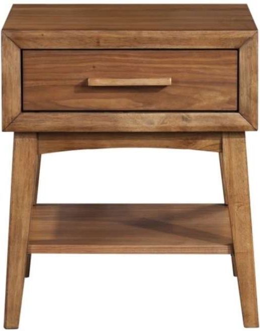 Winners Only® Venice Brown 20" Nightstand-1