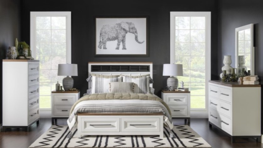 Legacy Classic Furniture Dutton Panel Storage Bed - Thumbnail 5