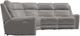 Palliser® Furniture Customizable Hastings 5-Piece Power Reclining Curved Sectional with Power Headrest -1