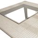 Michael Amini® Valise Amazon Tan Gator Dining Table With Brown Base-2