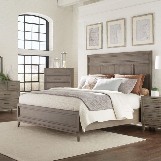 Riverside Furniture Vogue King Panel Bed-2