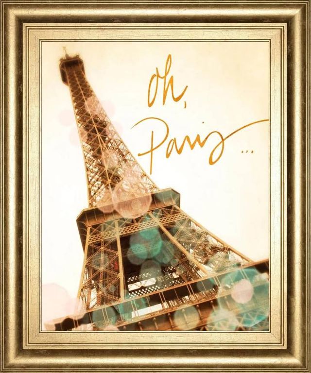 Classy Art Oh Paris by Emily Navas Wall Art-0