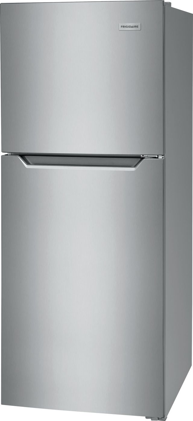 Frigidaire® 11.6 Cu. Ft. Brushed Steel Top Freezer Refrigerator-2