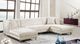 Meridian Furniture Moda 3-Piece Cream Upholstered U-Shape Double Chaise Sectional-5