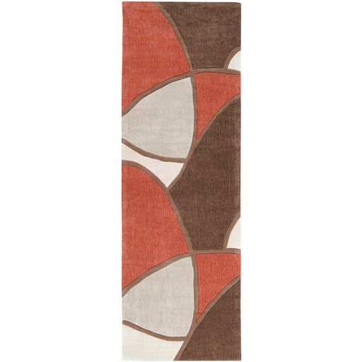 Surya Cosmopolitan Rust 5'x8' Area Rug-2