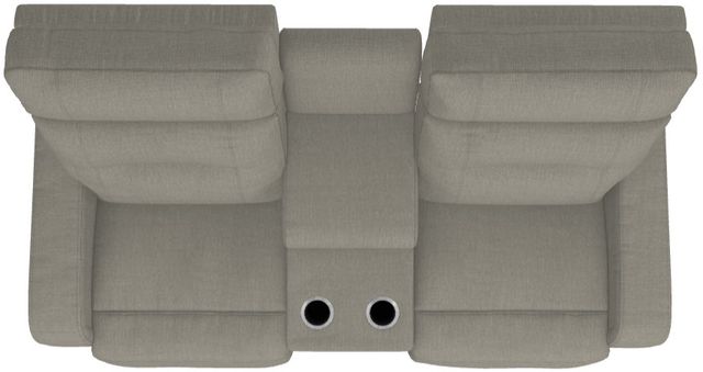 La-Z-Boy® Baron Flint Power Wall Reclining Loveseat with Console and Headrest-5