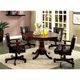 Furniture of America® Rowan Cherry Dining Arm Chair-1