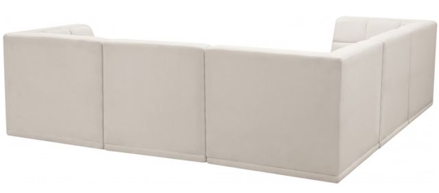 Meridian Furniture Relax 5-Piece Cream 94" Modular Sectional-3