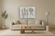 Classy Living Timeless Silver Whisper Abstract Textured Canvas Wall Art-1