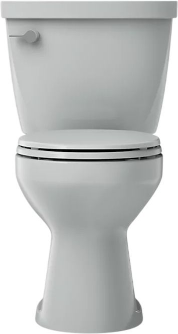 KOHLER® Cimarron® Ice Gray 2-Piece Round-Front Toilet, 1.28 Gpf-1
