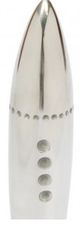 Renwil® Rush Polished Silver Spaceship Statue-1