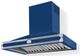 La Cornue Cornufe 90 Albertine 36" Royal Blue Wall Mounted Chimney Hood-1