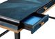Currey & Company Kallista Caviar Black and Dark Sapphire Large Desk-4