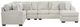 Affordable Furniture 6950 3-Piece Posh Dove U-Shape Sectional-2