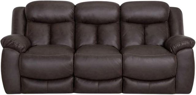 Franklin™ Warner Duvall Coffee Manual Reclining Sofa-2